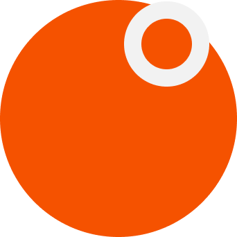 Orange Color Circle